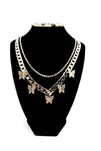 Double Flossy Necklace